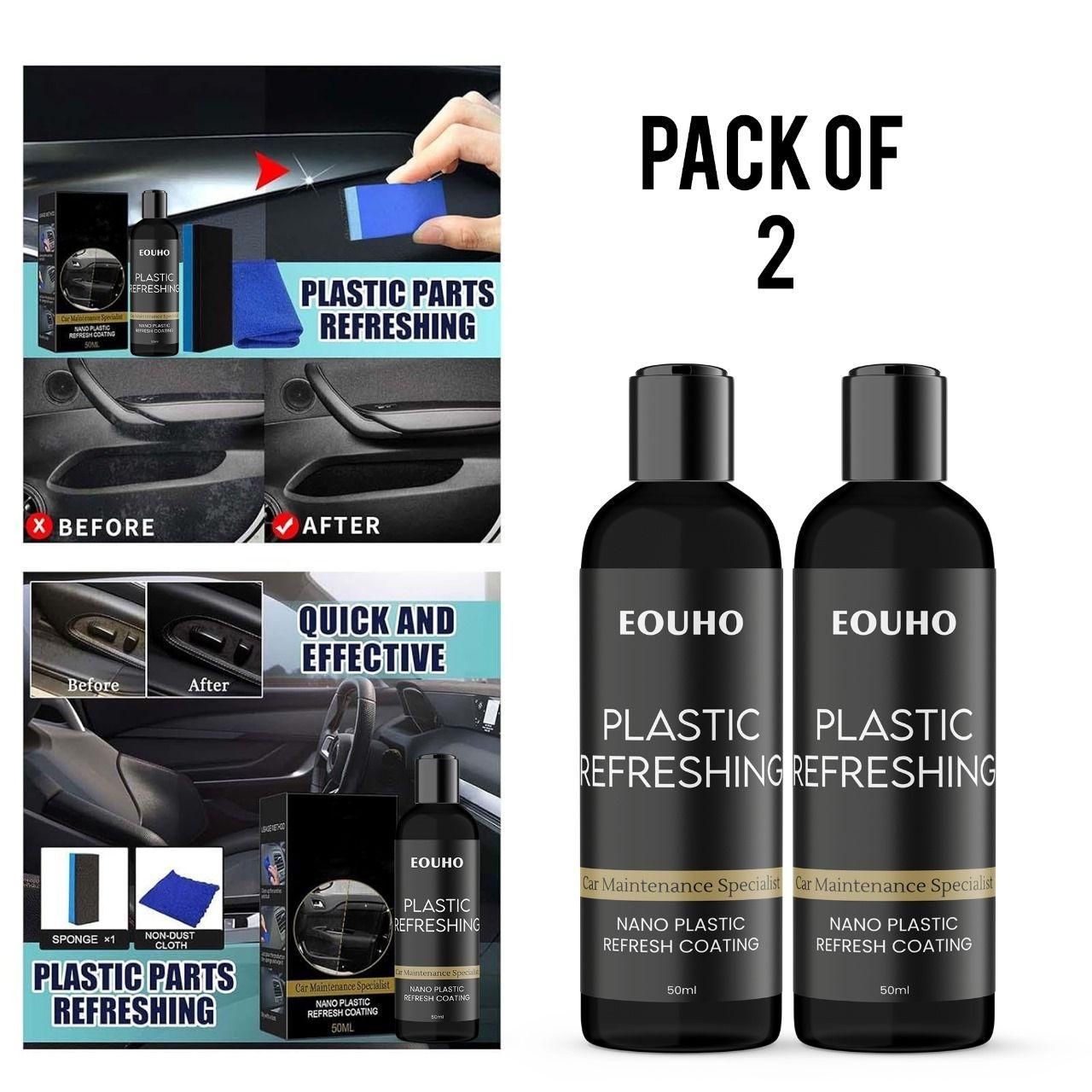 Plastic Revitalizing Coating Agent (Buy 1 Get 1 Free)